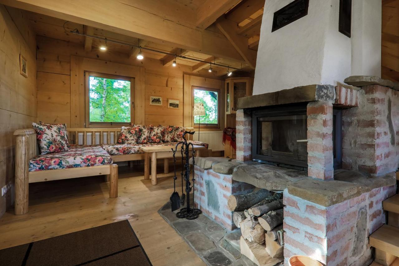 Villa Alpejska Szarotka Nowe Bystre Exterior foto